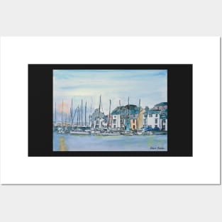 A Postcard from Weymouth Harbour Posters and Art